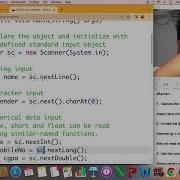 JAVA SCANNER CLASS L9