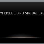 Pn Diode Using Virtual Lab