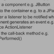 OOP Java Swing Events 7 8