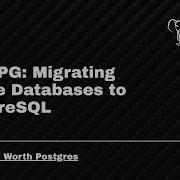 ORA2PG Migrating Oracle Databases To PostgreSQL