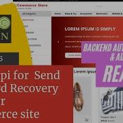 React Js Tutorial 36 Create Api Send Password Recovery Email For Ecommerce Site