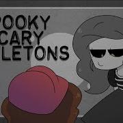 Spooky Scary Skeletons Animation Meme