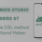 Android Studio Dersleri 67 Gradle DSL Method Not Found Hatası