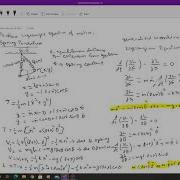 Classical Mechanics Springpendulum