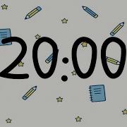 20 Minute Writing Timer With Music Classroom Countdown For Students Focus Timer