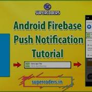 Android Push Notification Tutorial Firebase Notification