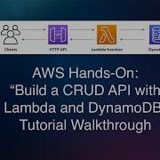 AWS Hands On Build A CRUD API With Lambda And DynamoDB