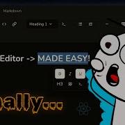 Rich Text Editors Are Painful So I Built This