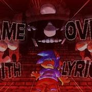 Game Over With Lyrics