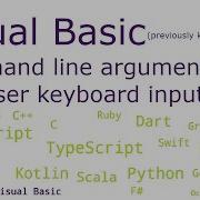 Visual Basic Command Line Arguments And User Keyboard Input