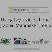 Layers In National Geographic Mapmaker Interactive