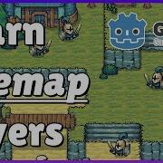 Слои TileMap в Godot 4
