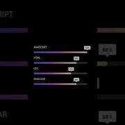 Animated Skills Bar In HTML CSS Progress Bar