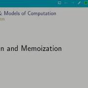UIUC CS 374 FA 20 13 1 Recursion And Memoization