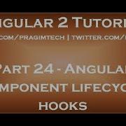 Angular Component Lifecycle Hooks