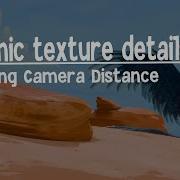 Dynamic Texture Details Using Camera Distance In Blender Quick Trick