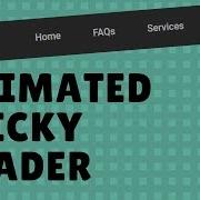 Animated Sticky Header Using HTML CSS Javascript Web Design Tutorial