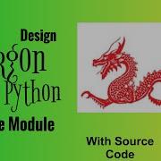 Design Dragon Using Python Turtle With Source Code