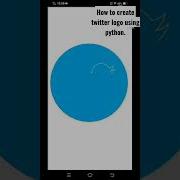 How To Create Twitter Logo Using Python