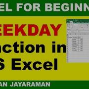 WEEKDAY Function In Excel How To Use WEEKDAY Excel