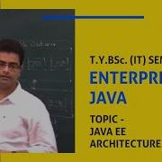 Enterprise Java T Y B Sc IT Sem V Vidyalankar