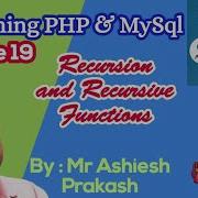 Php Tutorials Recursion Recursive Functions In Php