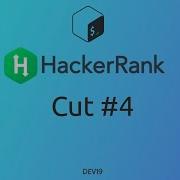 15 Cut 4 HackerRank Linux Shell Shellscripting Hackerrank 659 Coding Computerscience