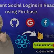 GitHub Login Implement Social Logins FB GOOGLE GITHUB In Reactjs Using Firebase