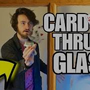 Magic Tutorial SIGNED CARD THRU GLASS No Duplicates No Camera Tricks