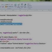 TOGGLECLASS METHOD IN JQUERY DEMO