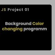 JavaScript Project For Beginners Change Background Color Onclick