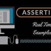 Assertion Real Time Examples Part I Tutorial 5