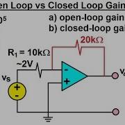 Electrical Engineering Ch 5 Operational Amp 13 Of 28 Open Loop Gain Vs Closed Loop Gain