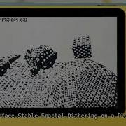 Surface Stable Fractal Dithering On A Playdate
