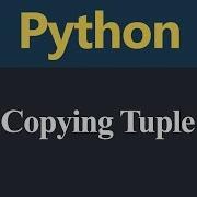 How To Copy Tuple Elements In Python Hindi