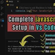 Vs Code Setup For JavaScript How To Run JavaScript Using Node Js In Visual Studio Code In Hindi