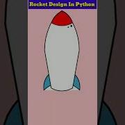 Draw Rocket Design In Python Turtle Code Youtubeshorts Shorts Rocket