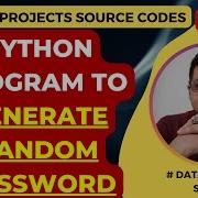 Python Program To Generate Random Password Password Generator In Python Python Tutorial In Hindi