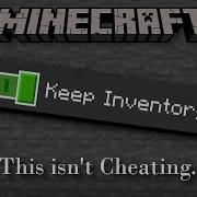 Keep Inventory Is NOT A Cheat Mojang