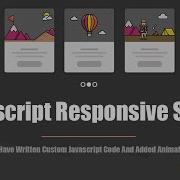 How To Make Responsive Multiple Image Slider Javascript Custom Code Javascript Carousel Js