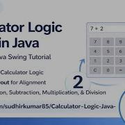 Java Calculator App Part 2 Swing GUI BoxLayout Build Logic UI Step By Step NetBeans IDE