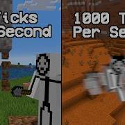 Minecraft But Speed Keeps Increasing