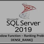 SQL Window Function Interview Question Ranking Problem