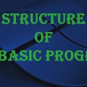 GW BASIC PROGRAM STRUCTURE