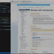 79 WeatherJS Part 2 Fetch Weather From API