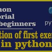 16 Solution Of First Exercise In Python