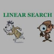 LINEAR SEARCH SEARCHING ANIMATION