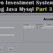 Micro Investment System Using Java Mysql Part 3