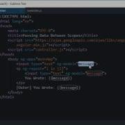 AngularJS Tutorial 19 Passing Data Between Different Scopes