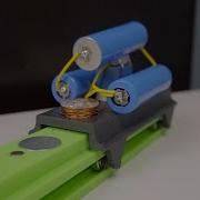 3D Printed Electromagnetic Train Part 1 Prototype